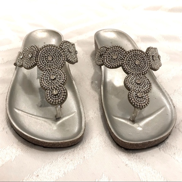 Glitzy Sandals 🩴 - Picture 1 of 9